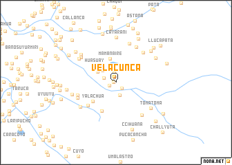 map of Velacunca