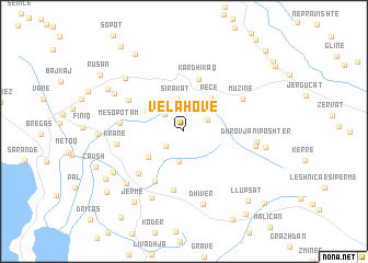 map of Velahovë