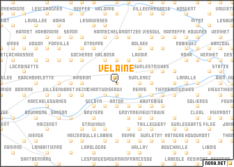 map of Velaine