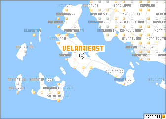 map of Velanai East