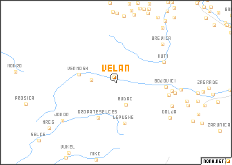 map of Velan