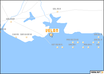 map of Velan