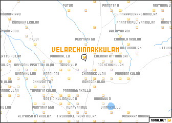 map of Velarchinnakkulam