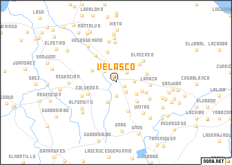 map of Velasco