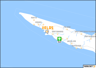 map of Velas