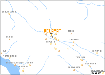 map of Velāyat