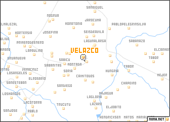 map of Velazco