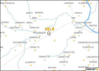 map of Vela