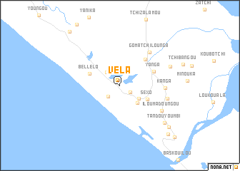 map of Véla