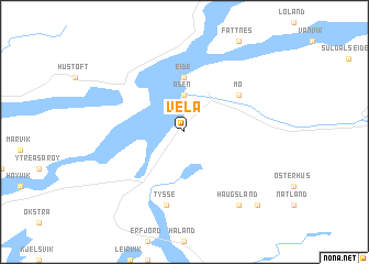 map of Vela