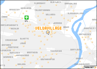 map of Velda Village