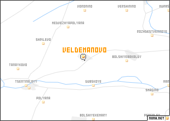 map of Vel\