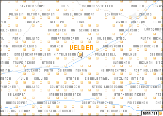 map of Velden