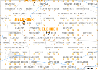 map of Veldhoek