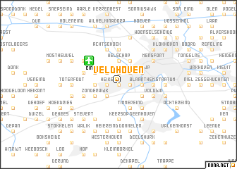 map of Veldhoven