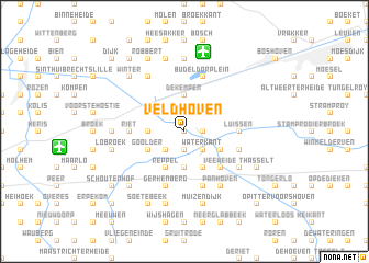 map of Veldhoven