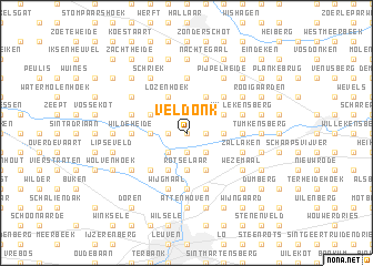 map of Veldonk