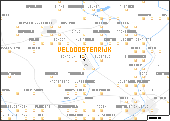 map of Veld-Oostenrijk