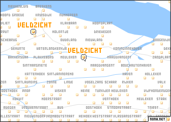 map of Veldzicht