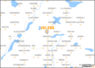 map of Velebo