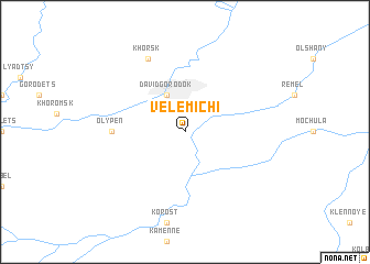 map of Velemichi