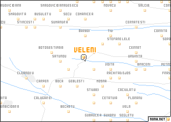 map of Veleni