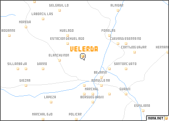 map of Velerda