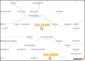 map of Veleshin