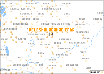 map of Veles Malaga Hacienda