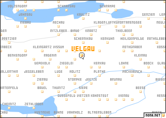 map of Velgau