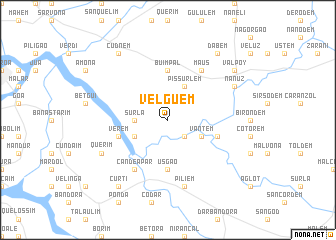 map of Velguem