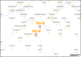 map of Vèlia