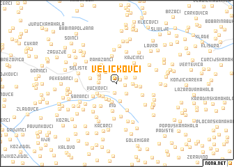 map of Veličkovci