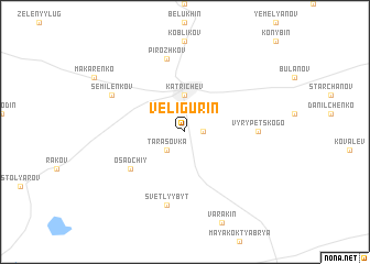 map of Veligurin