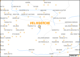 map of Velikdenche