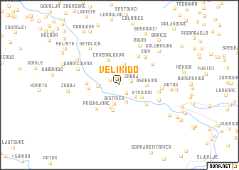 map of Veliki Do