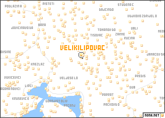 map of Veliki Lipovac