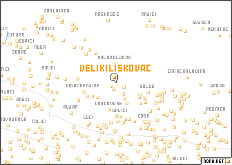 map of Veliki Liskovac