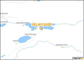 map of Velikiy Dvor