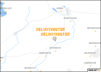 map of Velikiy Khutor