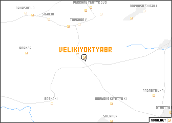 map of Velikiy Oktyabr\