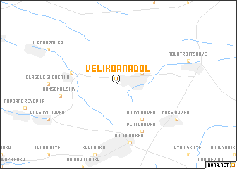 map of Veliko-Anadolʼ