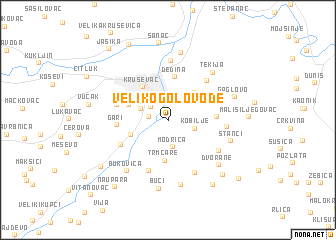 map of Veliko Golovode