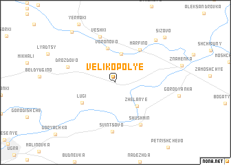 map of Velikopol\