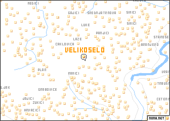 map of (( Veliko Selo ))