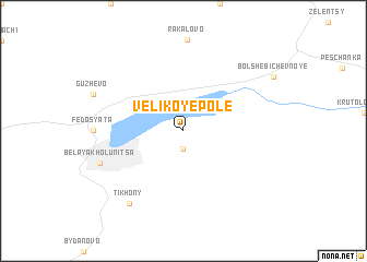 map of Velikoye Pole