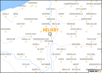 map of Veliköy