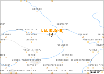 map of Velikusha