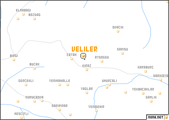 map of Veliler