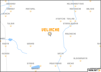 map of Velimche